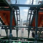 55KN FREE FALL LIFEBOAT LAUNCHING APPLIANCE FOR TRAINNING