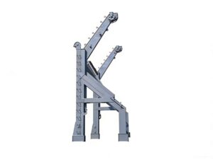 120KN Gravity Luffing Arm Type Davit