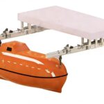 120KN Gravity TelescopicType davit