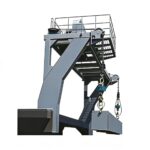 48KN OFFSHORE PLATFORM DAVIT WITH CCS APPROVAL FOR TRAINNING