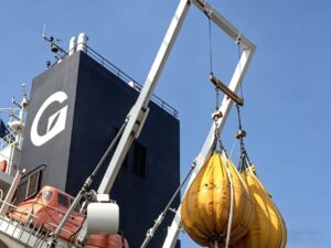 Proof Load Testing Water Bags For Free Fall Lifeboat Davit