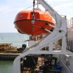 170KN Gravity Rolling Type davit