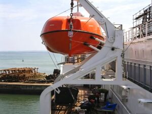 170KN Gravity Rolling Type davit