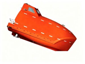 ABS approval 6.8M of 32 persons Tanker Version Freefall Lifeboat With Free Fall Lifeboat Davit