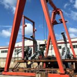 70KN Gravity Luffing Arm Type Davit