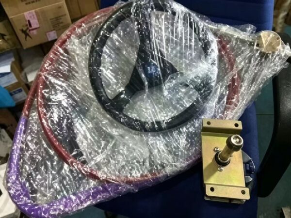 Steering Gear System For Totally Enclosed Lifeboat And Rescue Boat