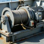 50KN Electrical Lifeboat and Rescue Boat Winch