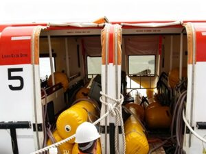 Proof Load Testing Weight Bags For Totally Enclosed Lifeboat