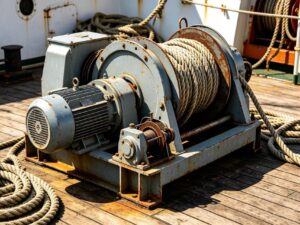 63KN Electrical Lifeboat and Rescue Boat Winch