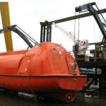 185KN Connecting Rod Type Davit