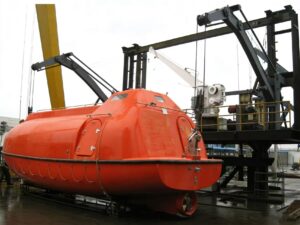 185KN Connecting Rod Type Davit