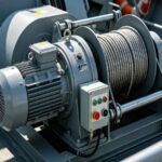 100KN Electrical Lifeboat Winch