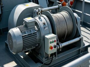 100KN Electrical Lifeboat Winch