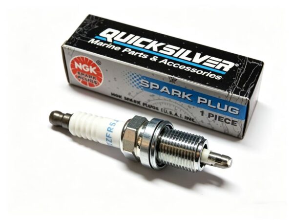 Spark Plug Of FRP Rescue Boat Outboard Mercury Engine