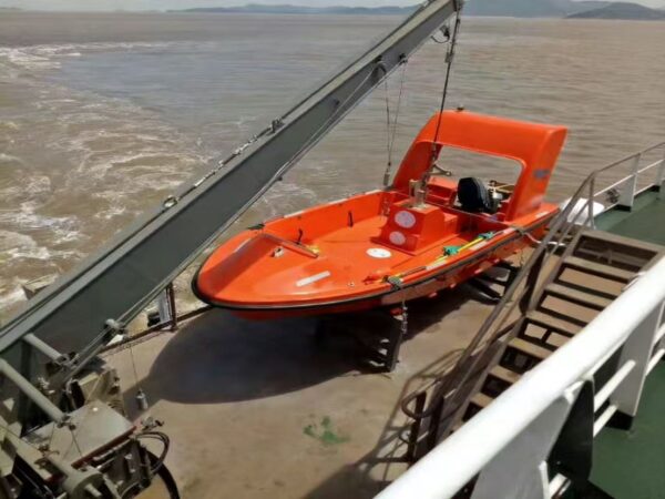 23KN FRP RESCUE BOAT DAVIT FOR TRAINNING